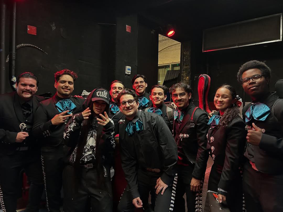 Mariachi band performing at event